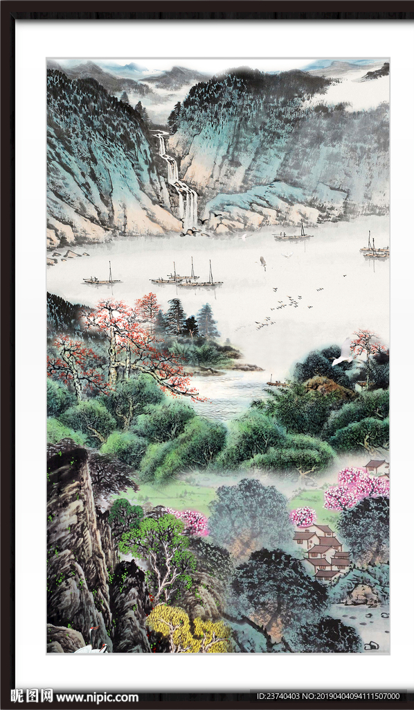 国画山水