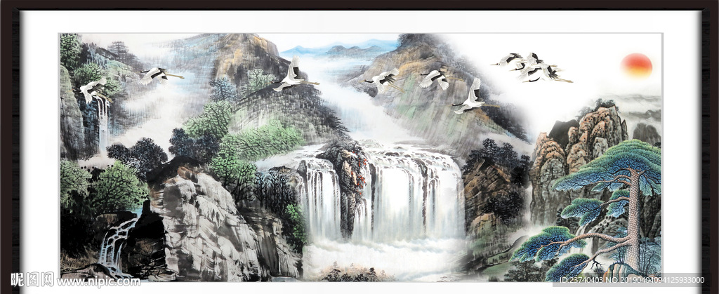 国画山水