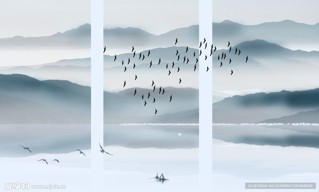水墨山水