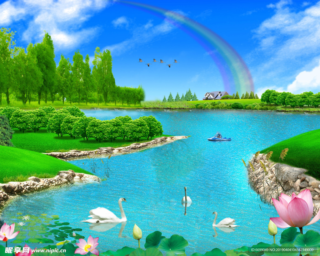 墙体彩绘背景