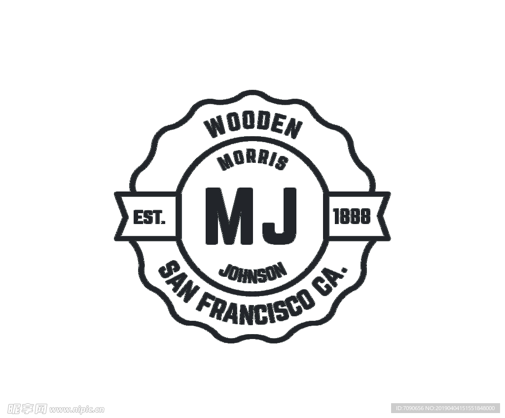 极简复古LOGO