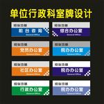 科室门型牌子新新美术之二设计