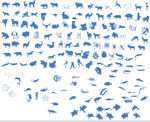 动物海洋动物矢量图