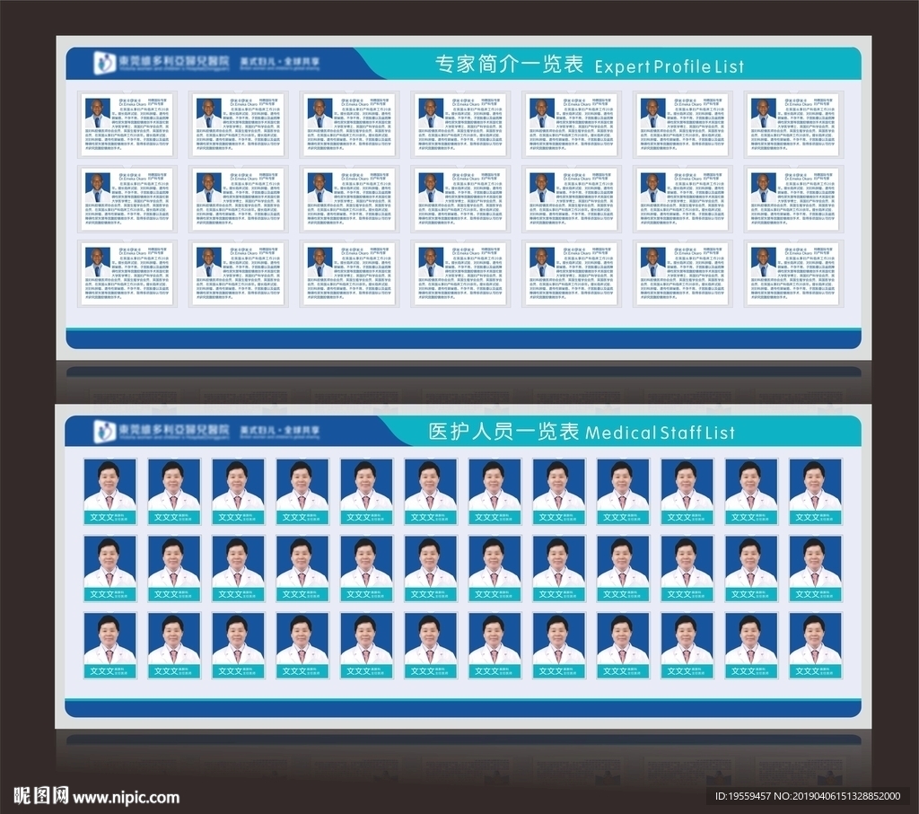 医护人员一览表