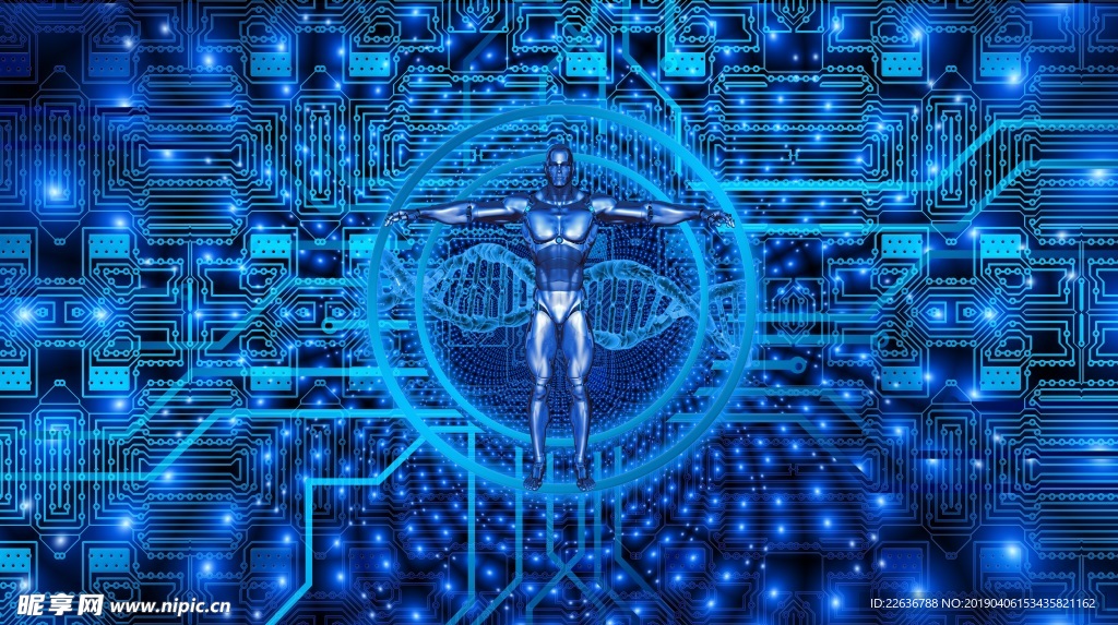 互联网科技机器人工智能8k图片