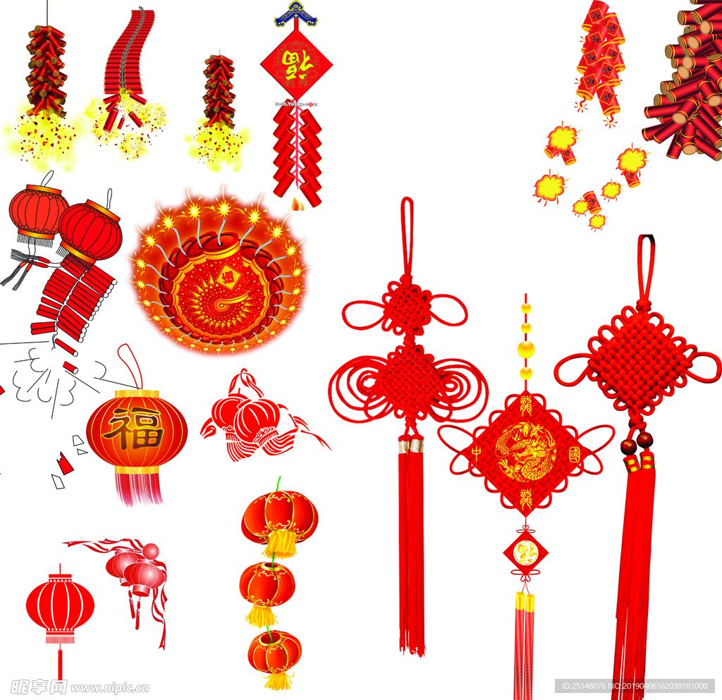 灯笼中国结