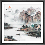 山水国画