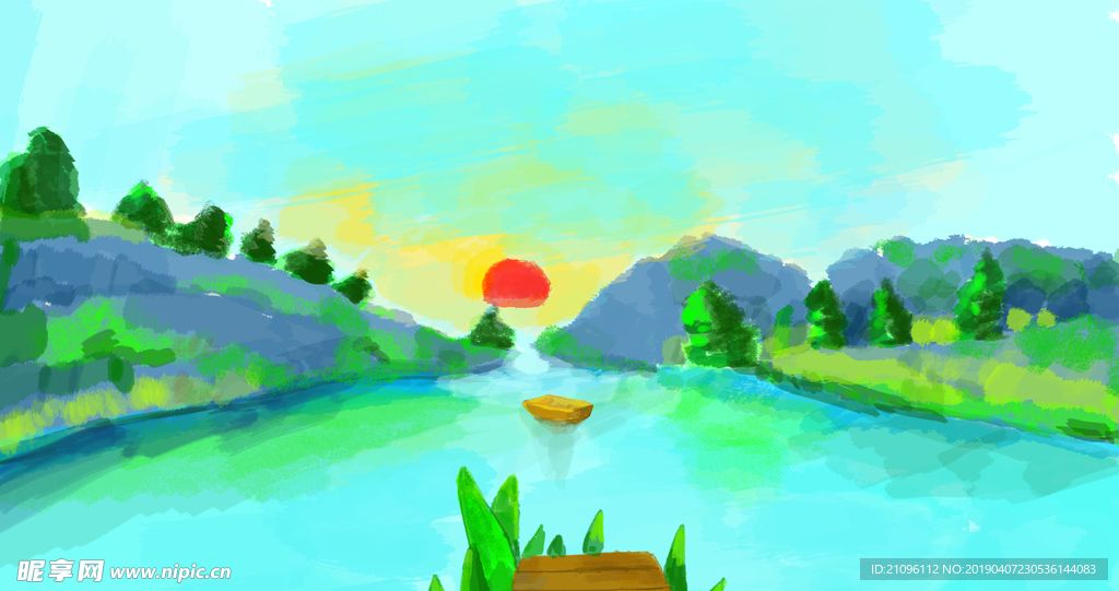 山水