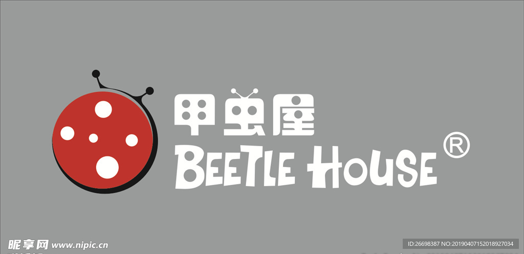 甲虫 屋 logo