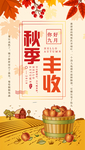 丰收季节海报