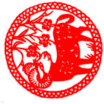 剪纸  羊