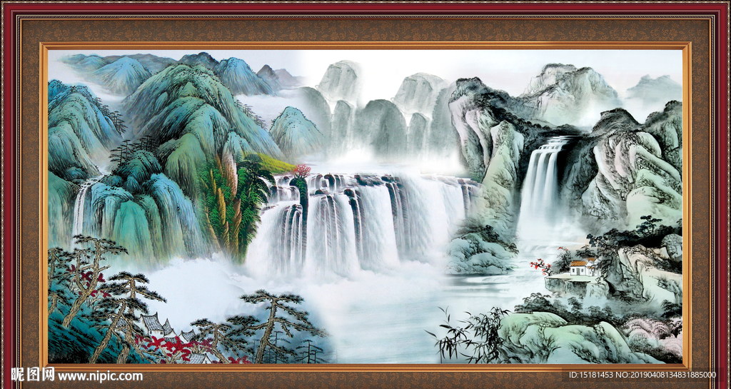 国画山水