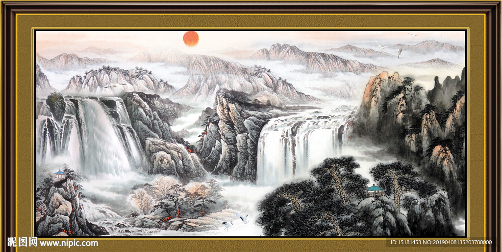 国画山水