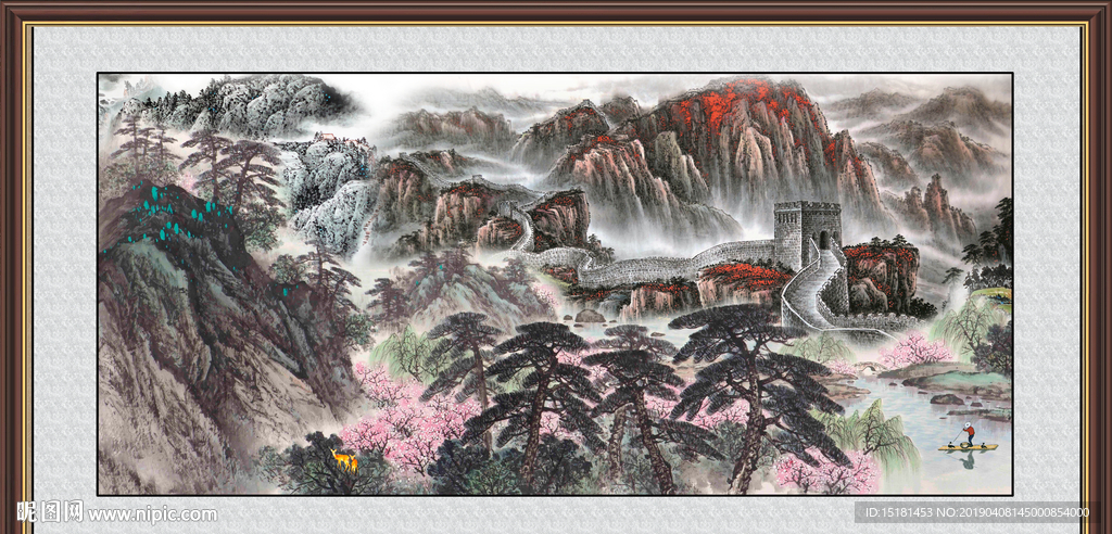 国画山水