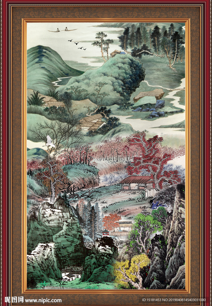 国画山水