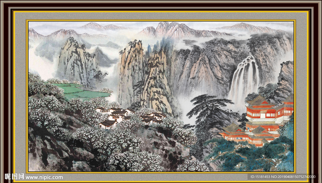 国画山水