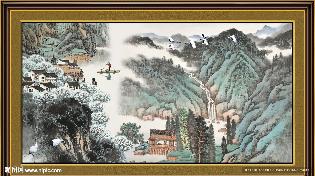 国画山水