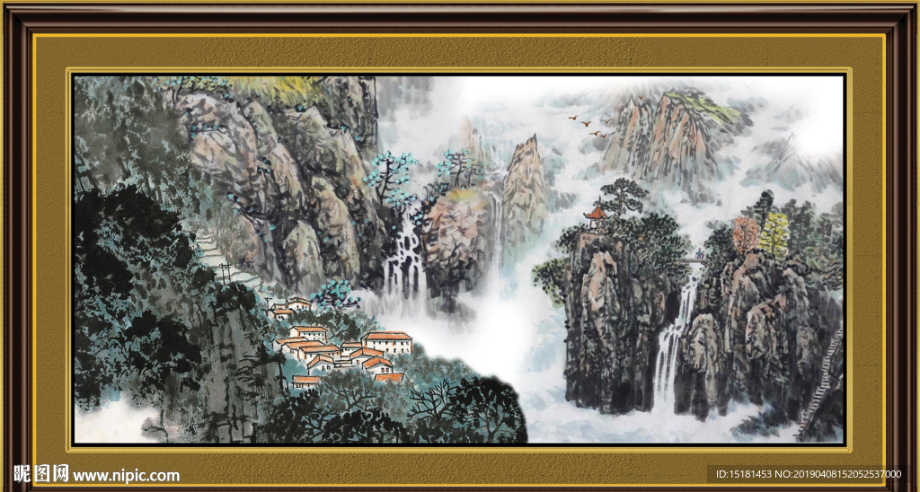国画山水