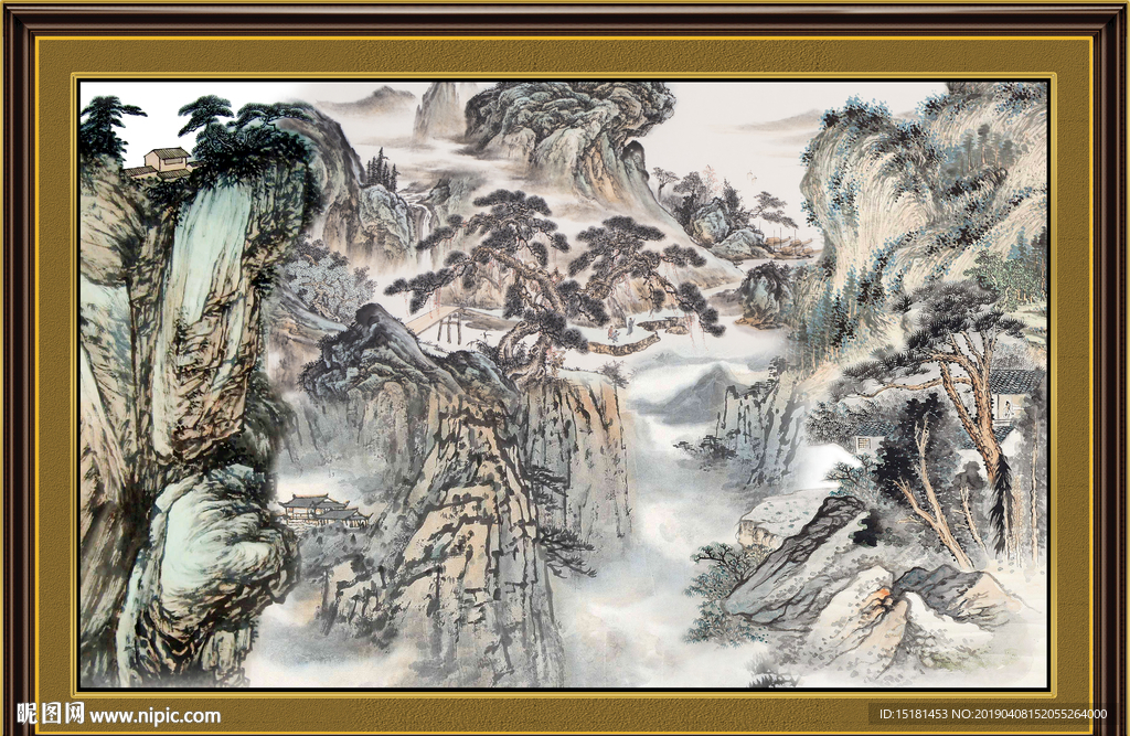 国画山水