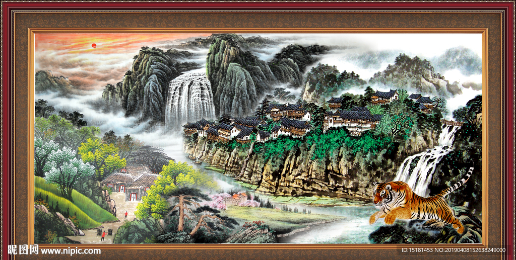 国画山水