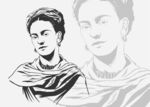 弗里达人物插画