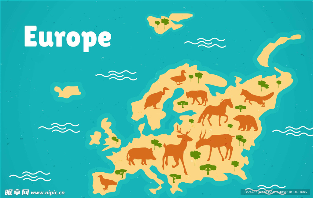 欧洲动物地区