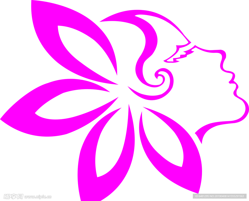 美女矢量图