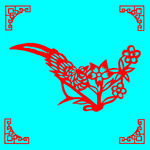 花鸟剪纸