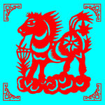 马剪纸