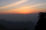 黄山日出