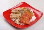 嫩香腿排饭
