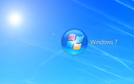 windows7蓝色主题桌面