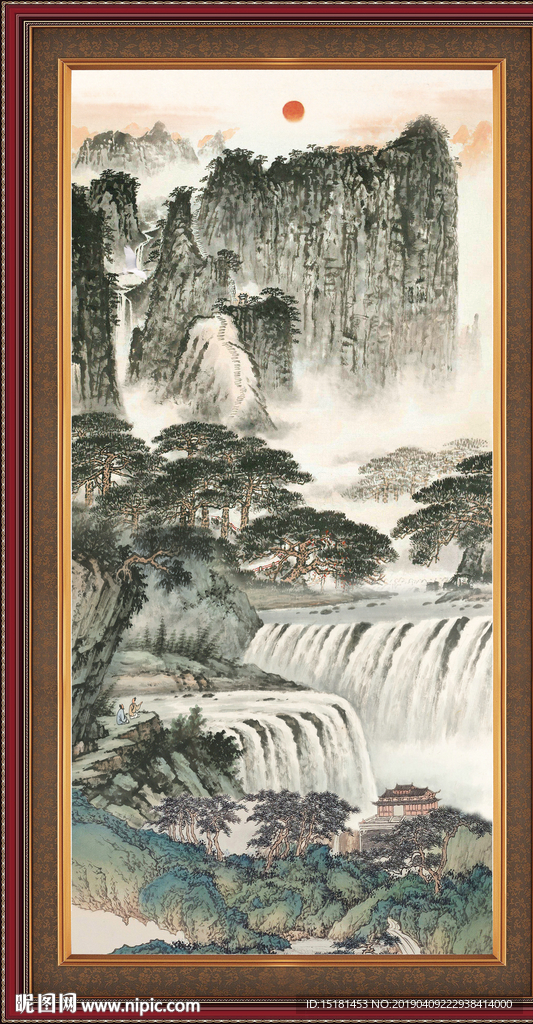 山水国画