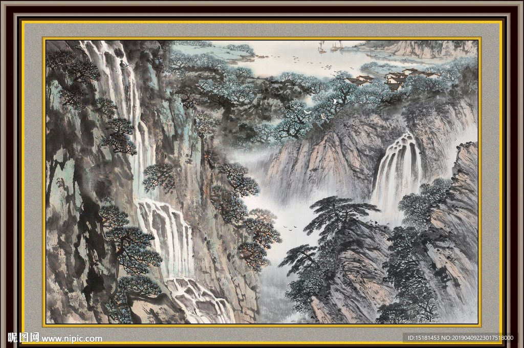 国画山水