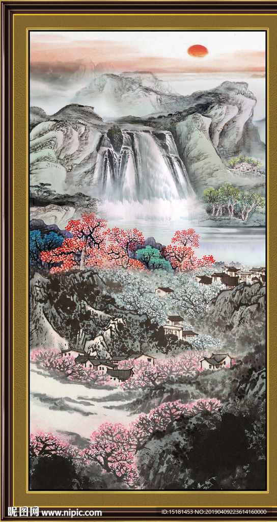 山水国画