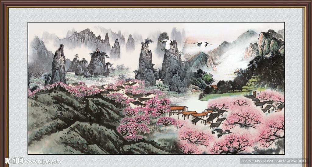 山水国画