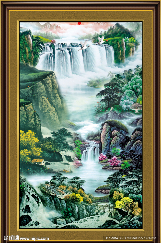 山水国画