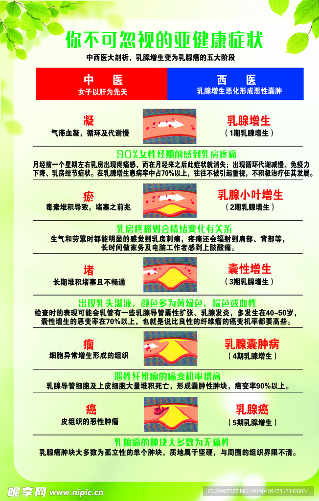 中医医解析  亚健康症状