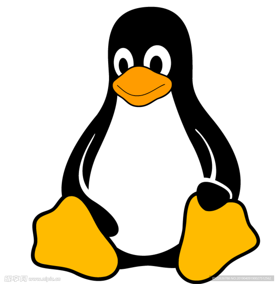 企鹅linux操作系统图标符号