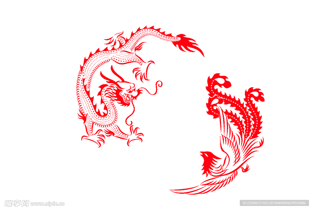 中国风窗花剪纸