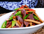 香干拌鸡胗