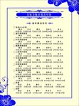 美容美体价目表