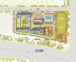 某学校彩色平面图