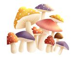 卡通蘑菇