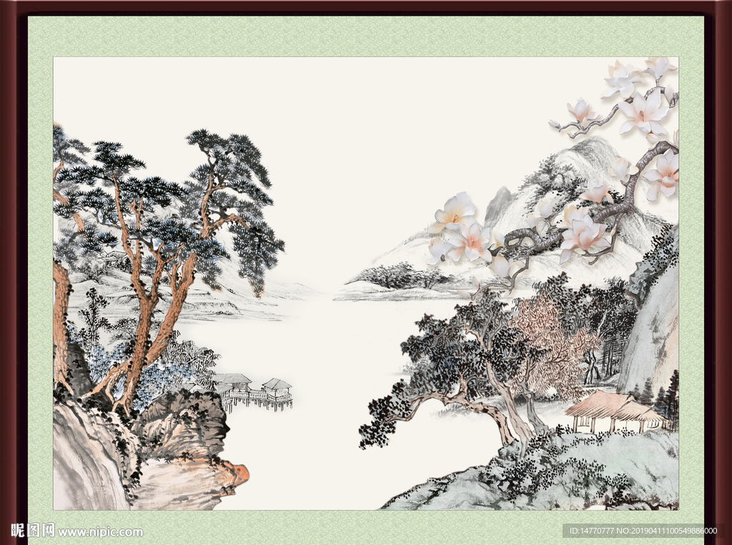 国画风景