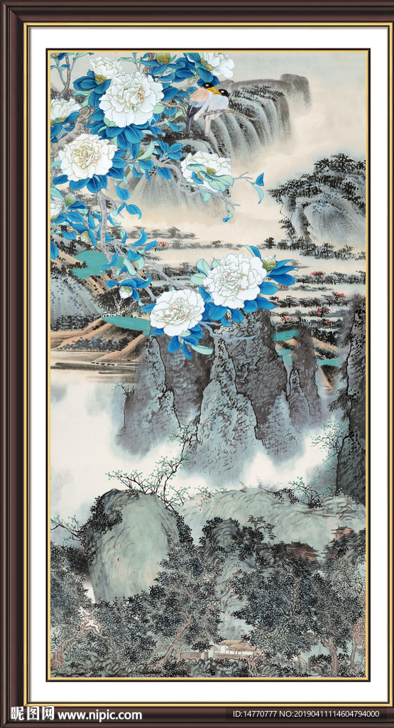巨幅山水画