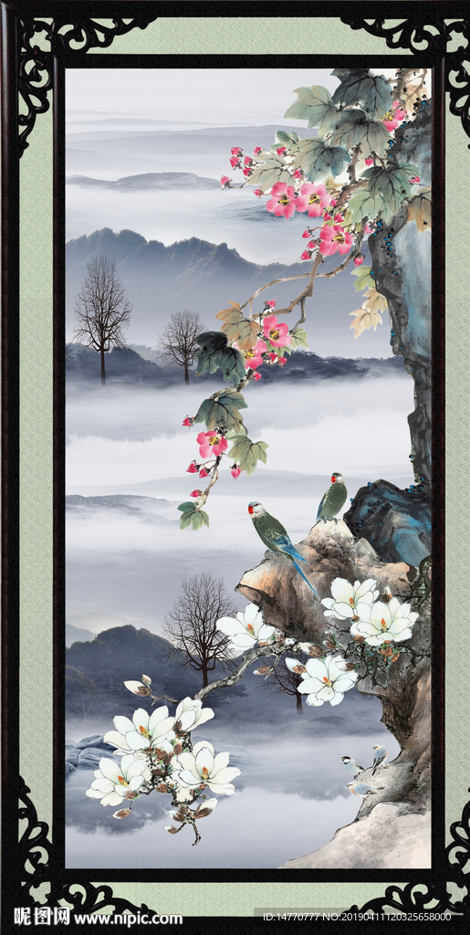 中式花鸟