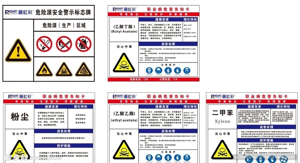 职业病危险源告知卡