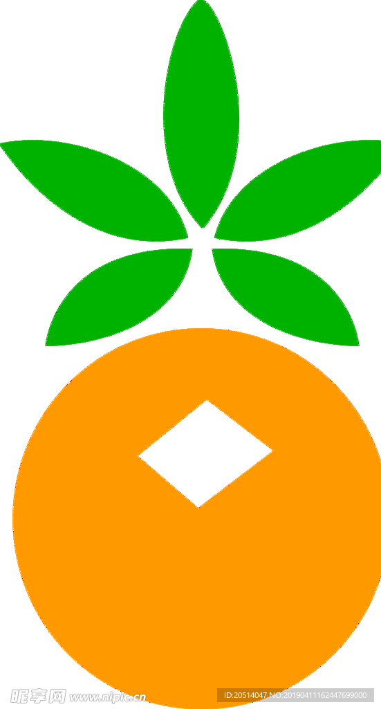 农商行LOGO 太阳果