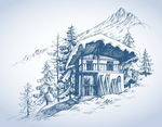 雪山